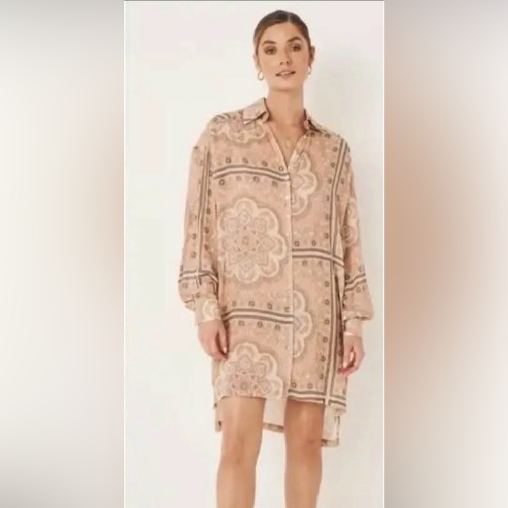 NWOT VHTF SPELL SAMPLE SHIRT DRESS - Picture 8 of 8